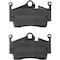 Zimmermann Brake Pad Set Rear 05-17 Pr Various, 245411559 245411559 - alternate 1